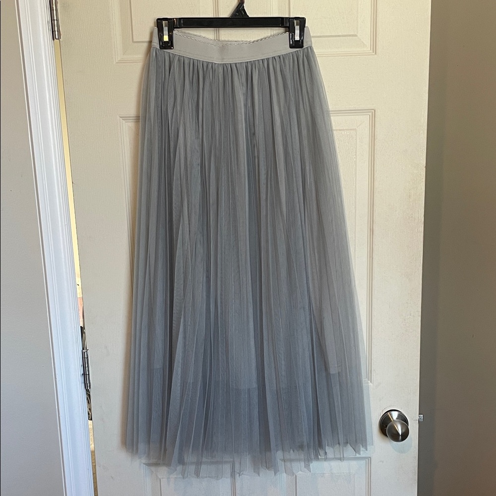 ❗️3/$10❗️NWOT SHEIN Dusty Teal Seafoam Tulle Skirt